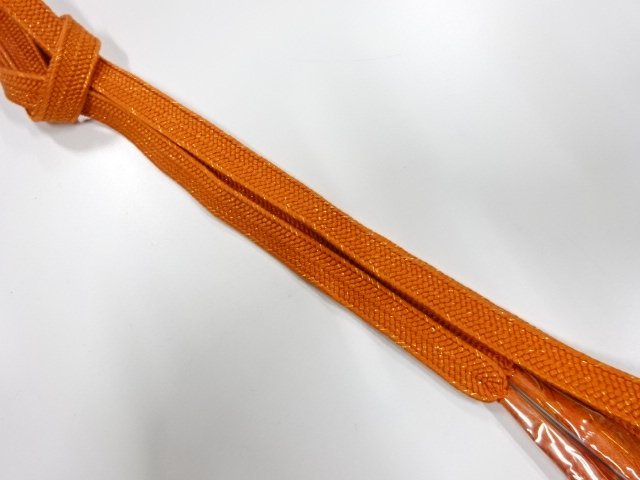 未使用品　正絹　手組帯締め